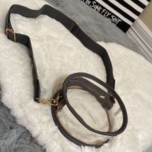 Clear Circle Crossbody Bag